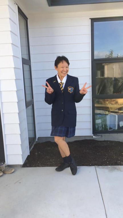 Miyuki 1st day at high school